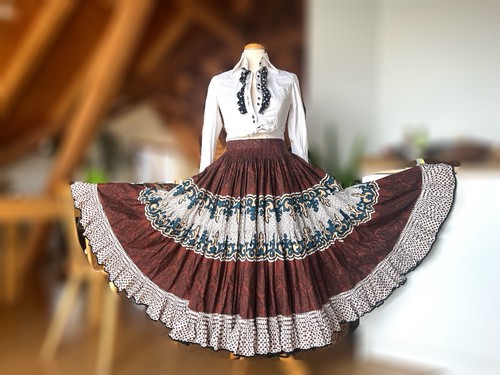 Jupe jupon souleiado vintage - jupon,