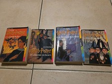 LOT DE 4 LIVRES HARRY POTTER-