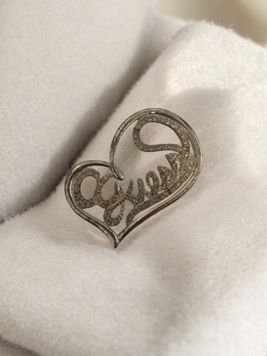 Pendentif guess vintage cœur - pendentif,
