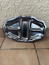 Plat en inox vintage années