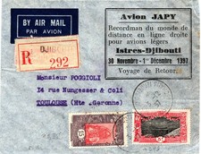 Enveloppe postale aérienne