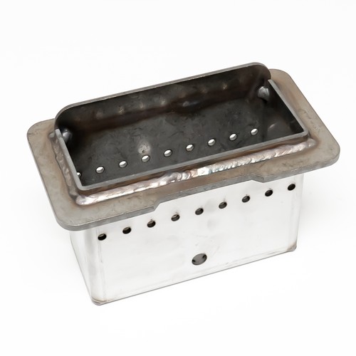 Pellet stove burnpot - stove, for