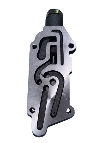 Jcb backhoe valve adaptor - backhoe,