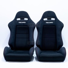 【1 PAIR】AUTHENTIC RECARO SR4 INTEGRA DC5 BLACK【US LOCATION ➞ NO CUSTOMS】