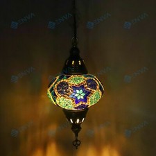 Lustre suspendu en verre