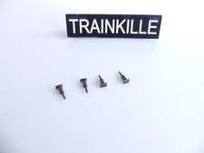 KLEIN MODELLBAHN 4 BLACK STAMPS FOR BOGIE DUMP WAGON
