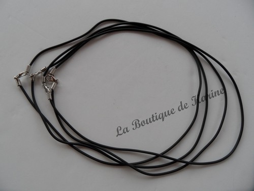 Lot colliers cordons - de,