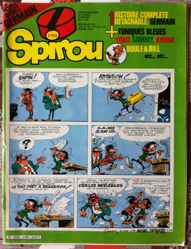 Spirou 2193 les - les, tuniques