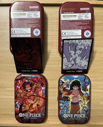 One piece mini tin set - one,