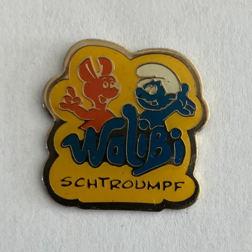 104 pin walibi - walibi, schtroumpfs