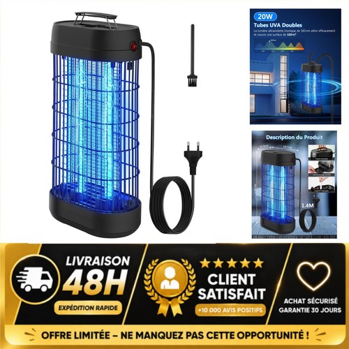 Lampe anti moustique 22w - moustique,
