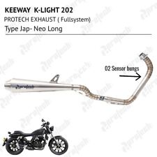 Exhaust Pipe Muffler Escape échappement  Fits KEEWAY K- Light 125 202