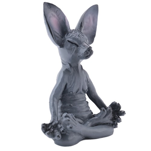 Chat sphynx méditer - sphynx, statue