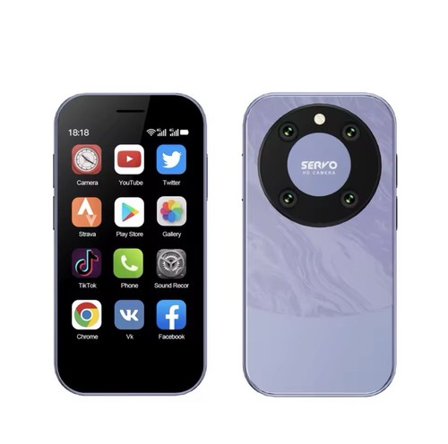 Mini smartphone servo - mini, violet