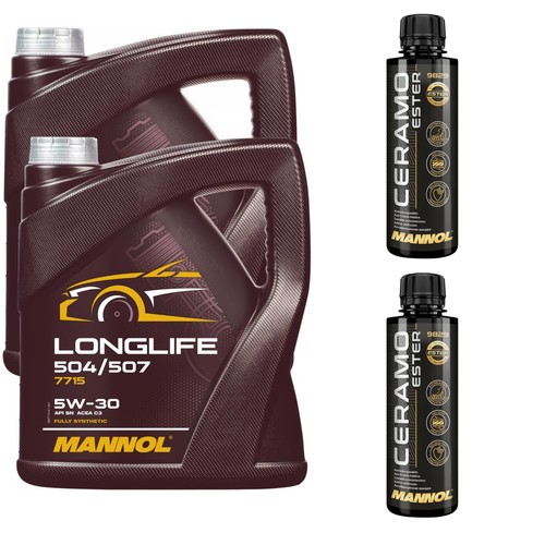 Lot mannol huile moteur - 10,