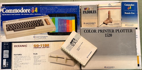 Console commodore lot - 64, +