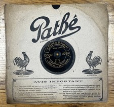 DISQUES PATHE CENTRE