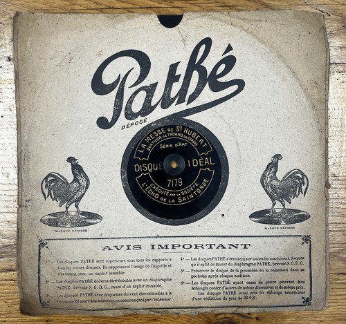 Disques pathe centre - disques,