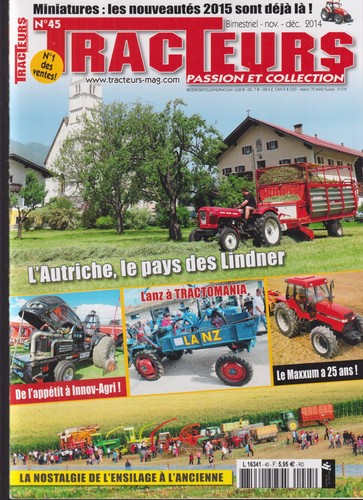Tracteurs lindner lanz - n°45,