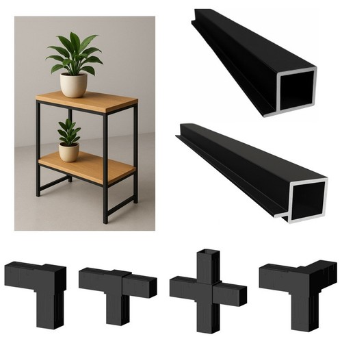 Cadre meuble aluminium - de, en