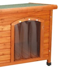 Porte flexible en plastique