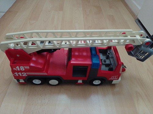 Camion pompier playmobil - pompier,