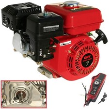 202531 Moteur Complet Essence 7HP Arbre Cylindrique 19x60 Launtop Avv Électrique