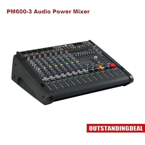Pm600 audio power mixer - audio,