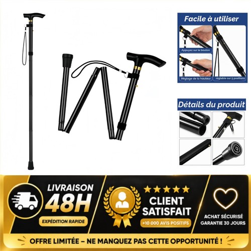 Canne marche pliante - de,