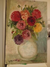 tableau ancien huile sur toile