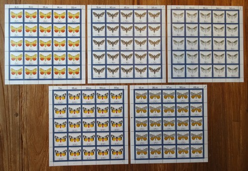 Lot 1602 1606 postfrisch mnh - lot, 1602-1606