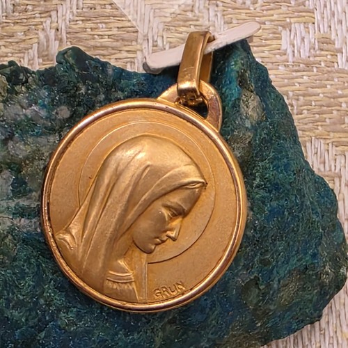Médaille vierge profil - médaille,