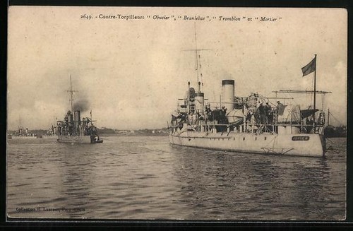 Cpa kriegsschiffe obusier - kriegsschiffe,