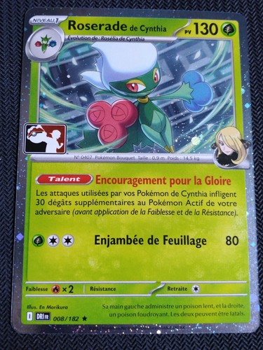 Pokemon roserade de cynthia - roserade,