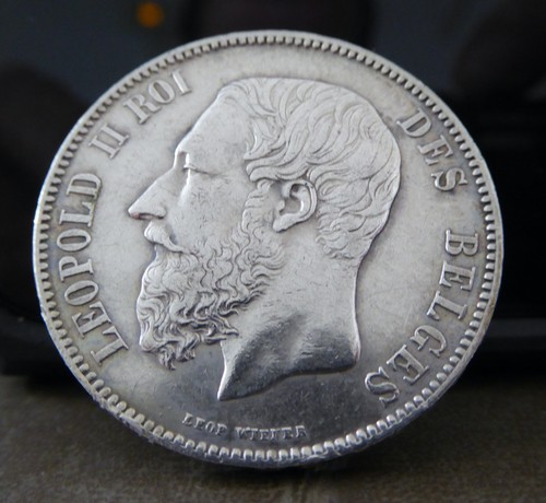 Piece francs argent massif - 5,