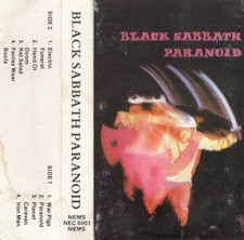 Black Sabbath Paranoid -