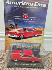 1/43 DEAGOSTINI Américain Voitures Collection 1969 Mercury Marauder X-100 #50