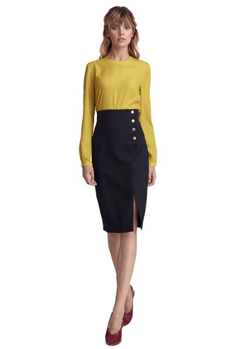 Jupe crayon noire taille - crayon,