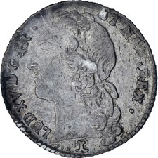 [#1155782] Coin, France, Louis XV, 1/10 Écu au bandeau, 12 Sols, 1/10 ECU, 1764