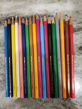 Lot 18 Swisscolor Swiss Color Colored Coloured Pencils Craft Hobby Caran d'ache 