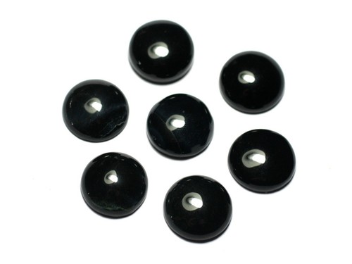 1pc cabochon pierre - -, semi