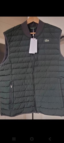 Lacoste gilet matelassé homme - lacoste,