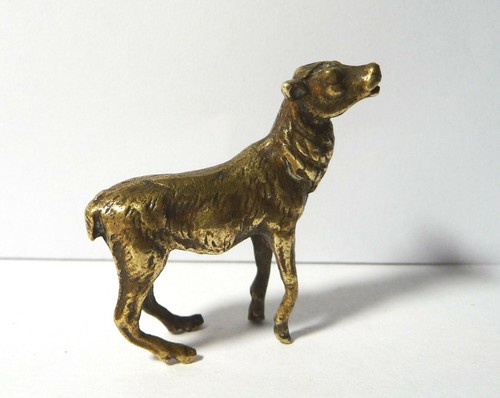 Petit bronze chasse ancien - petit,