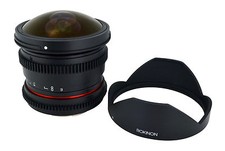 New Rokinon De-clicked HD 8mm