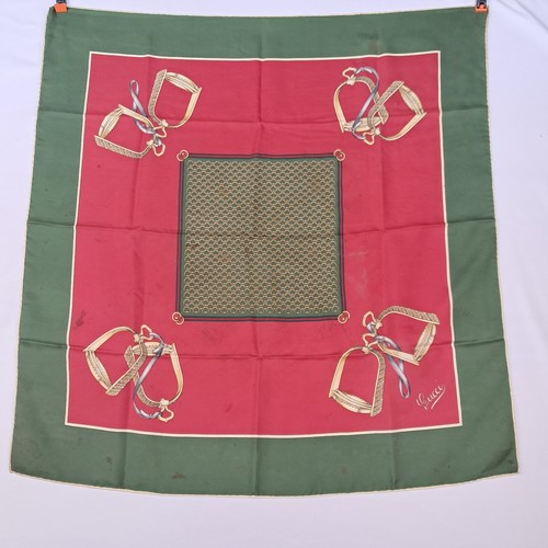 Gucci multicolor silk scarf - silk,
