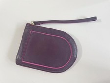 Delvaux Coin Case Leather Wallet 5.6 Years Used