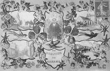 CPA 17 UN BONJOUR DE MARANS 