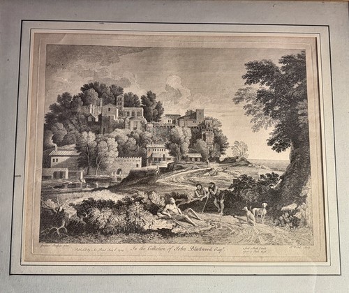 Gravure xviiie 1743 après - gravure,