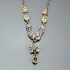 Collier Fine Art Opale Noire