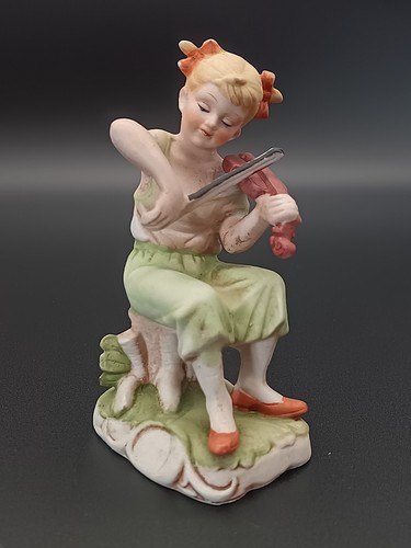 Statuette vintage jeune - statuette,